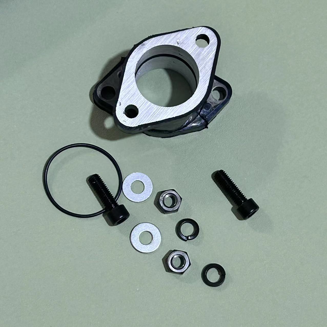 Carburetor Carb Intake Boot Joint for Yamaha Warrior 350 YFM350X YFM350 X Air Intake Manifold Boot & Carburetor Joint for Yamaha YFM350 Warrior 350 (1987-2004) - Image 1