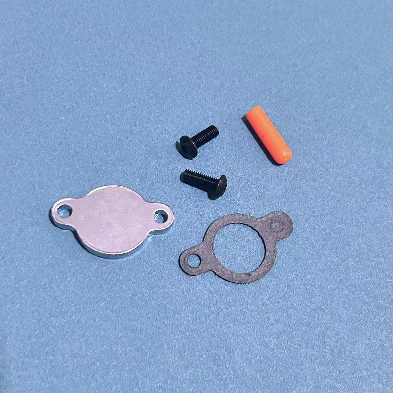 For Yamaha YFS200 Blaster YFS 200 Oil Injection Block Off Plate Gasket Kit Yamaha YFS200 Blaster Oil Injection Block Off Plate Gasket Kit – ATV Oil Pump Delete Kit for Enhanced Performance & Reliability 126-13116-01 - Image 1