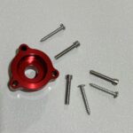 Anodized Red Blow Off Valve Adapter Kit for Ford EcoBoost 2.3L 2.7L 3.5L - Image 2