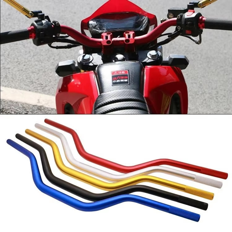 22mm handlebar riser Motorcycle Handlebar Modification 70mm Heightened Aluminum Alloy 22mm Universal Off-Road EVO Variable Diameter 28mm PRO Fatbar Riser Kit - Image 1